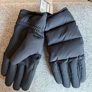 Men's L Lululemon Wunder Puff Gloves, Black, MSRP $$78